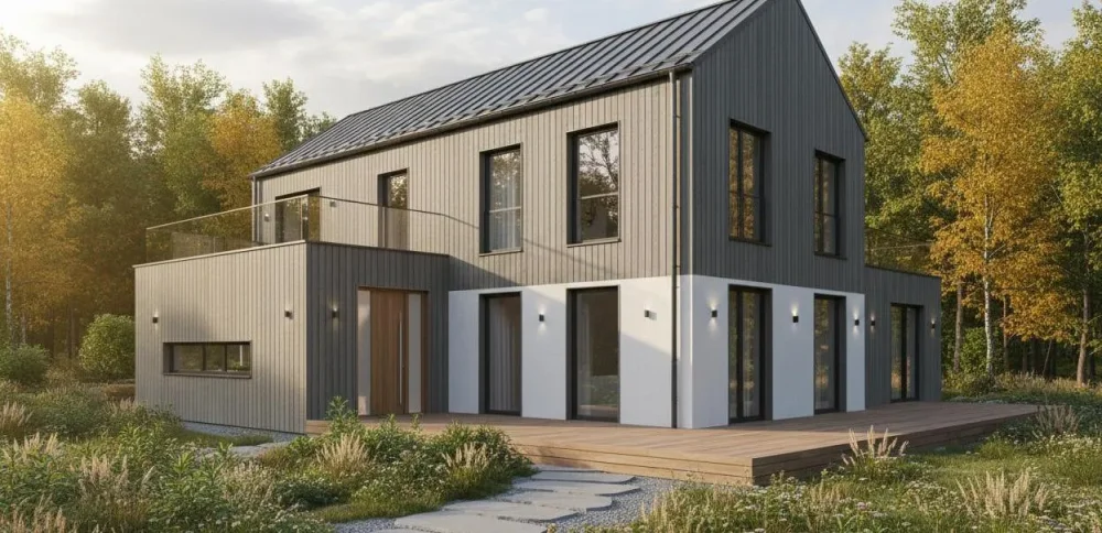 Проект Одноэтажный дом 16 на 9, 231 м2