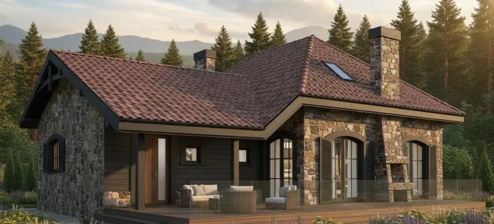 Проект Двухэтажный дом 13 на 18, 228 м2