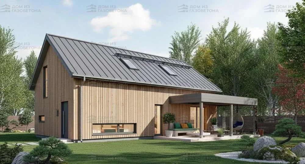 Проект Двухэтажный дом 17 на 9, 151 м2